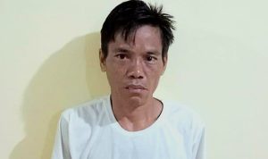 Wajah pelaku yang menggorok leher bosnya