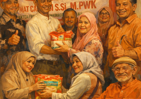 Sebuah gambar disain lukisan