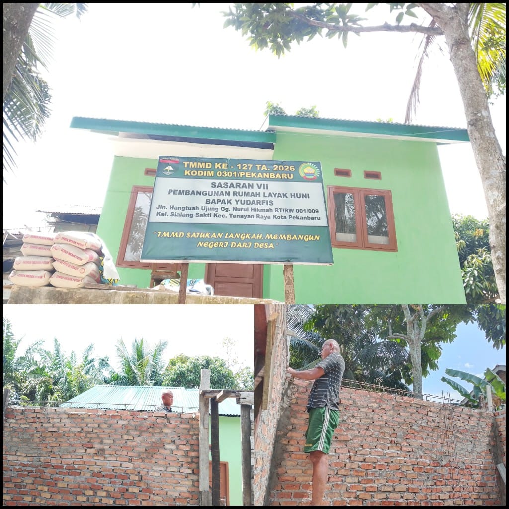 Tahap akhir penyelesaian progam TMMD