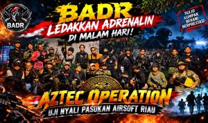 Foto Saturealita penggiat olahraga airsoft