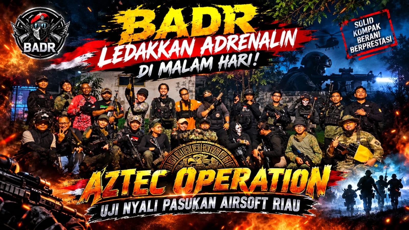 penggiat olahraga airsoft