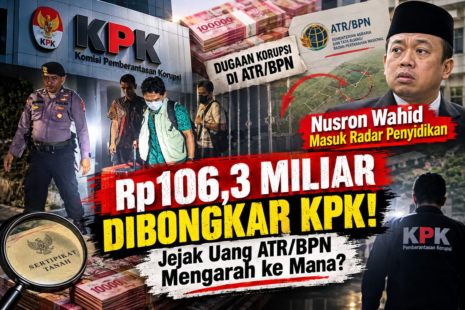 berasal, melalui siapa bergerak, untuk kepentingan apa, dan siapa yang pada akhirnya menerima atau menggunakannya?