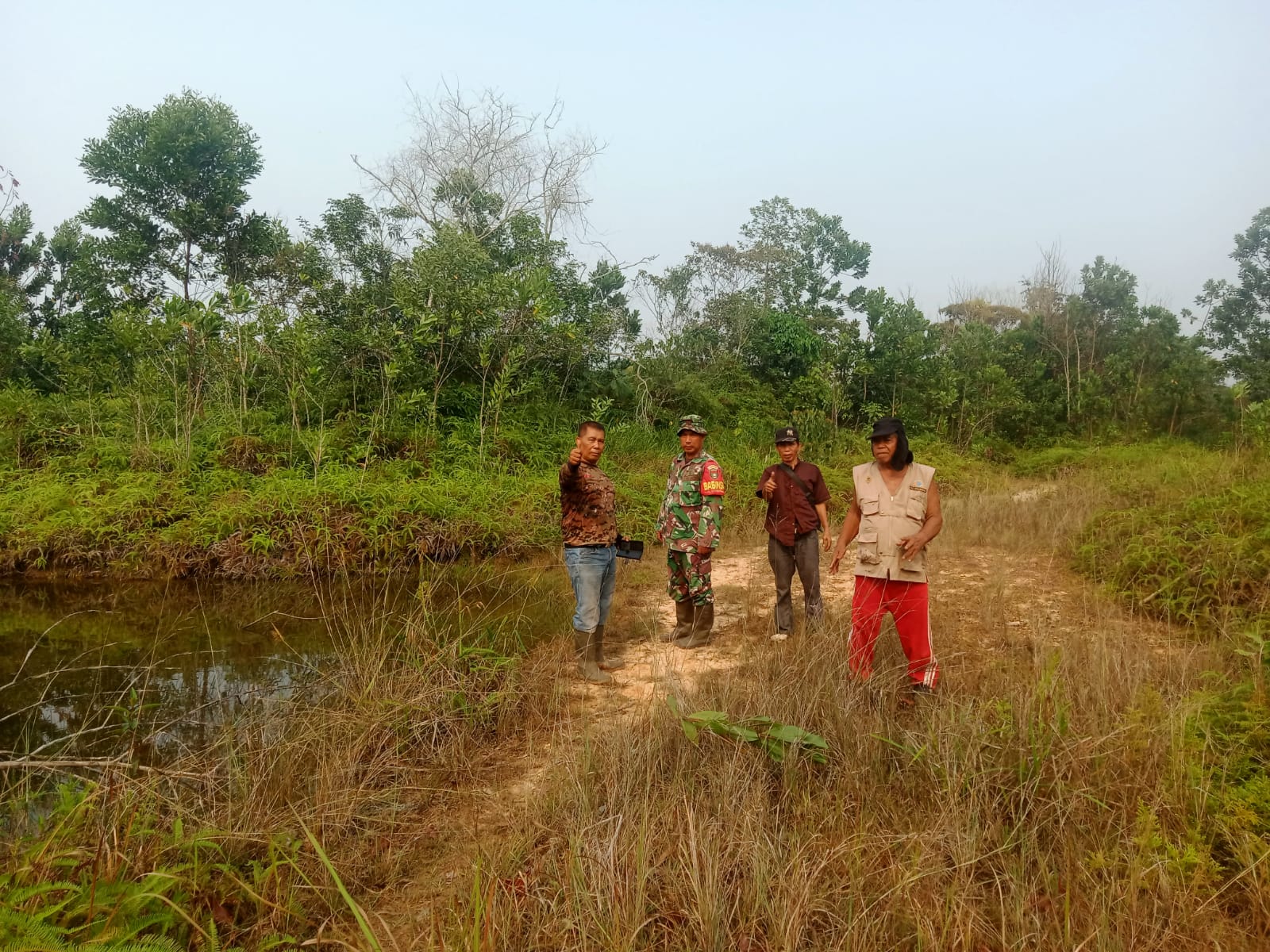 Sisir Karhutla wilayah Tenayan Raya