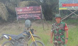 Foto babinsa Giat rutin