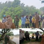 Foto babinsa Kunjungan Tim Kementrian RI