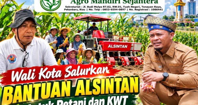 Saturealita Gebrakan petani Pekanbaru