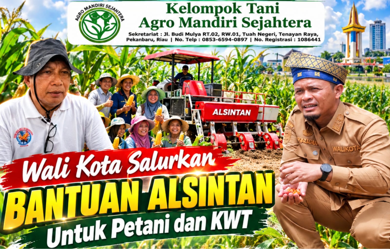 Gebrakan petani Pekanbaru