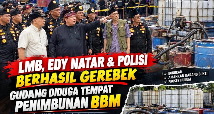 Gerebek Diduga Penimbunan BBM