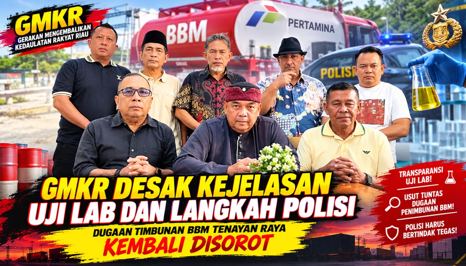 Terkait dugaan aktivitas Penimbunan BBM