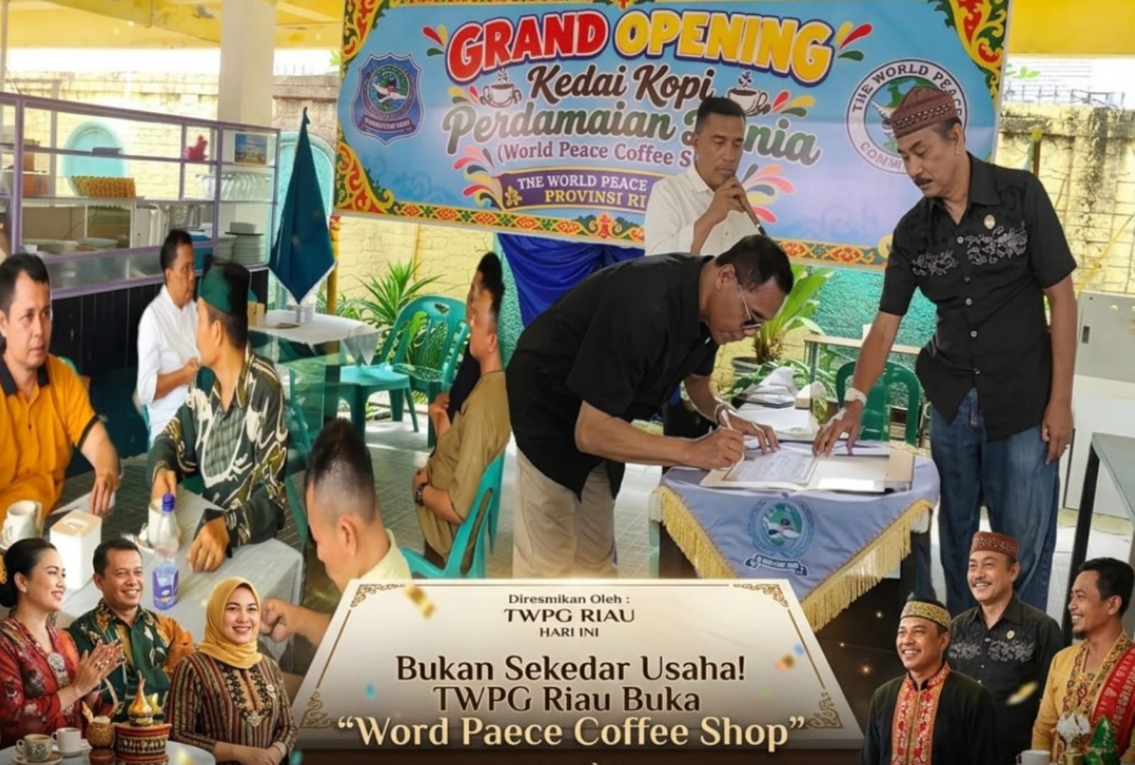 Grend Opening Kopi Perdamaian dunia