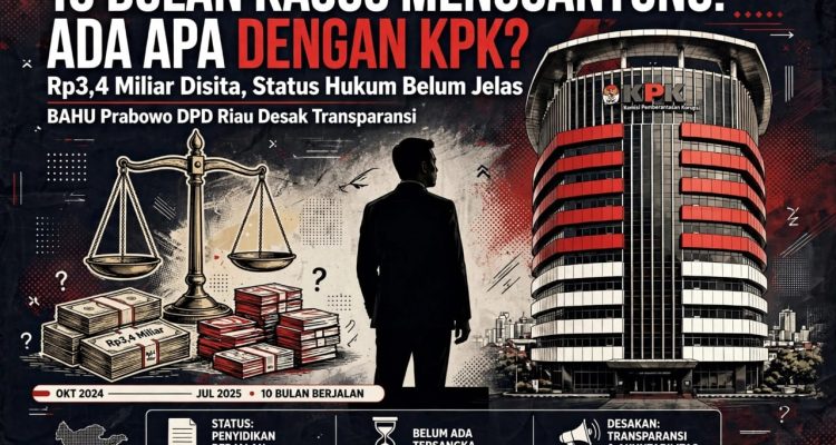 10 Bulan Kasus SF Hariyanto Menggantung...