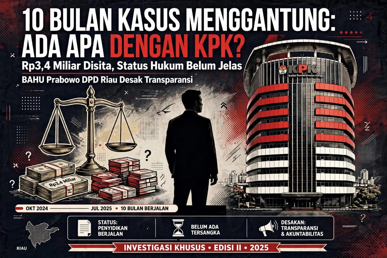 10 Bulan Kasus SF Hariyanto Menggantung...