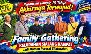 Family gethering Kelurahan Sialang Rampai