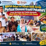 Kegiatan praktek membatik